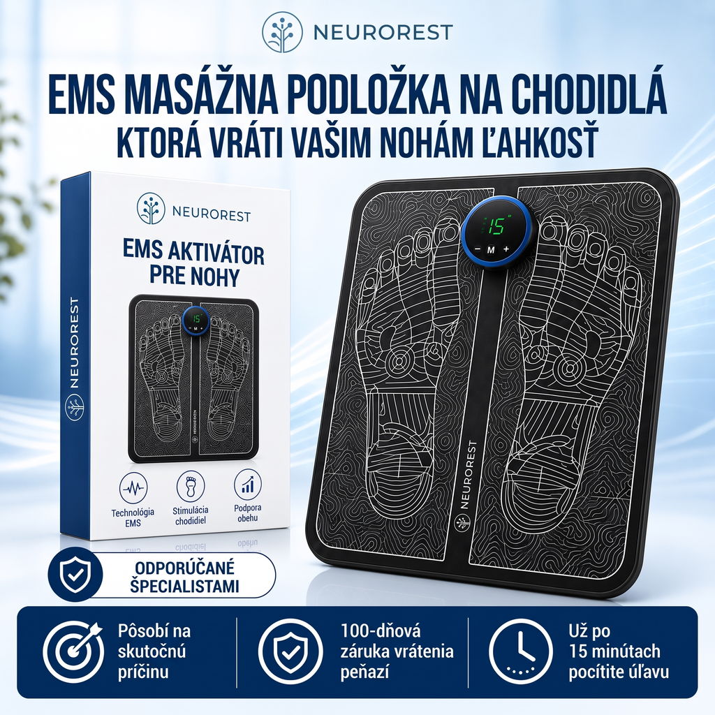 NeuroRest EMS aktivátor pre nohy