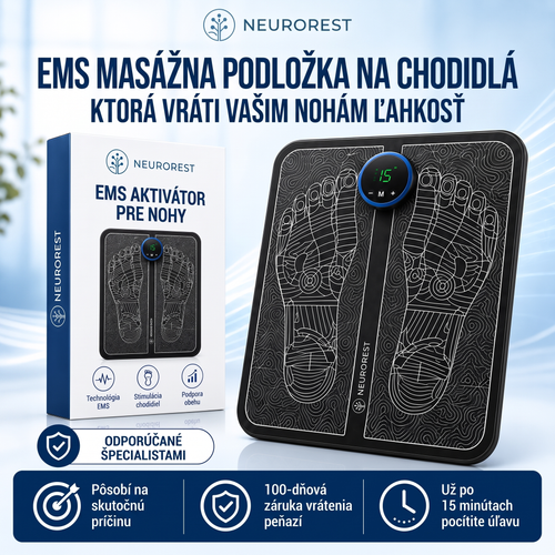 NeuroRest EMS aktivátor pre nohy