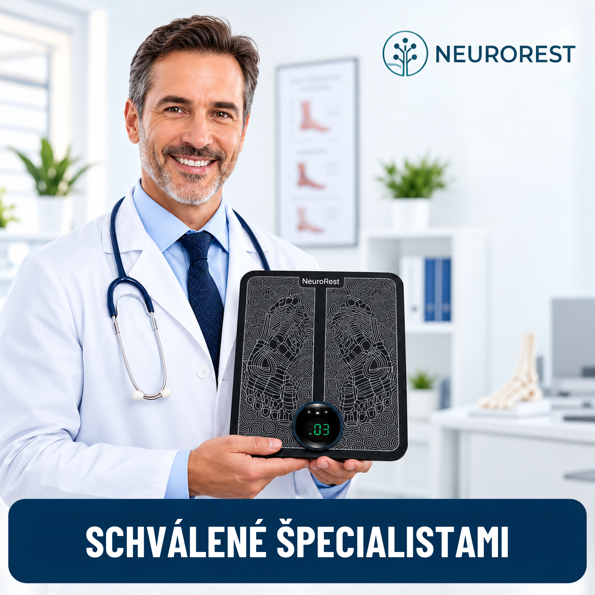 NeuroRest EMS aktivátor pre nohy